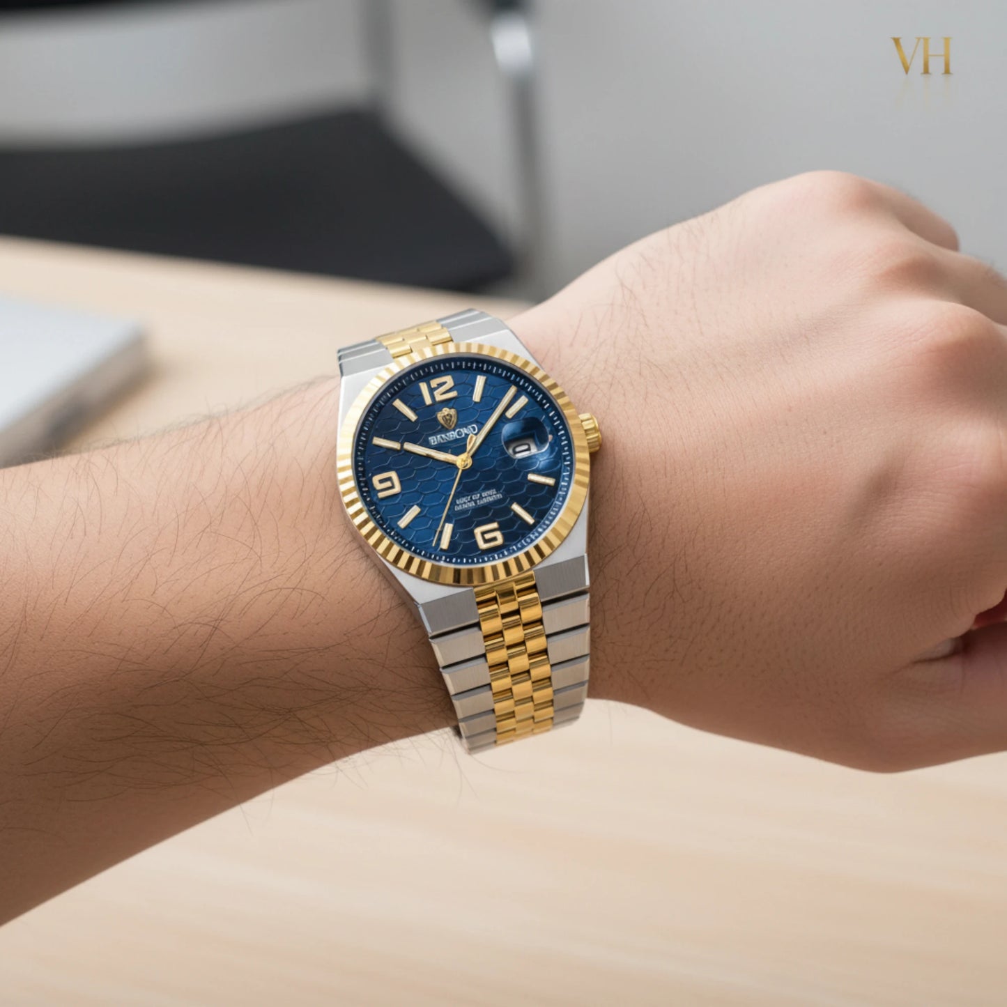 Bin Bond Imperium® Blue Dial Two Tone 44mm