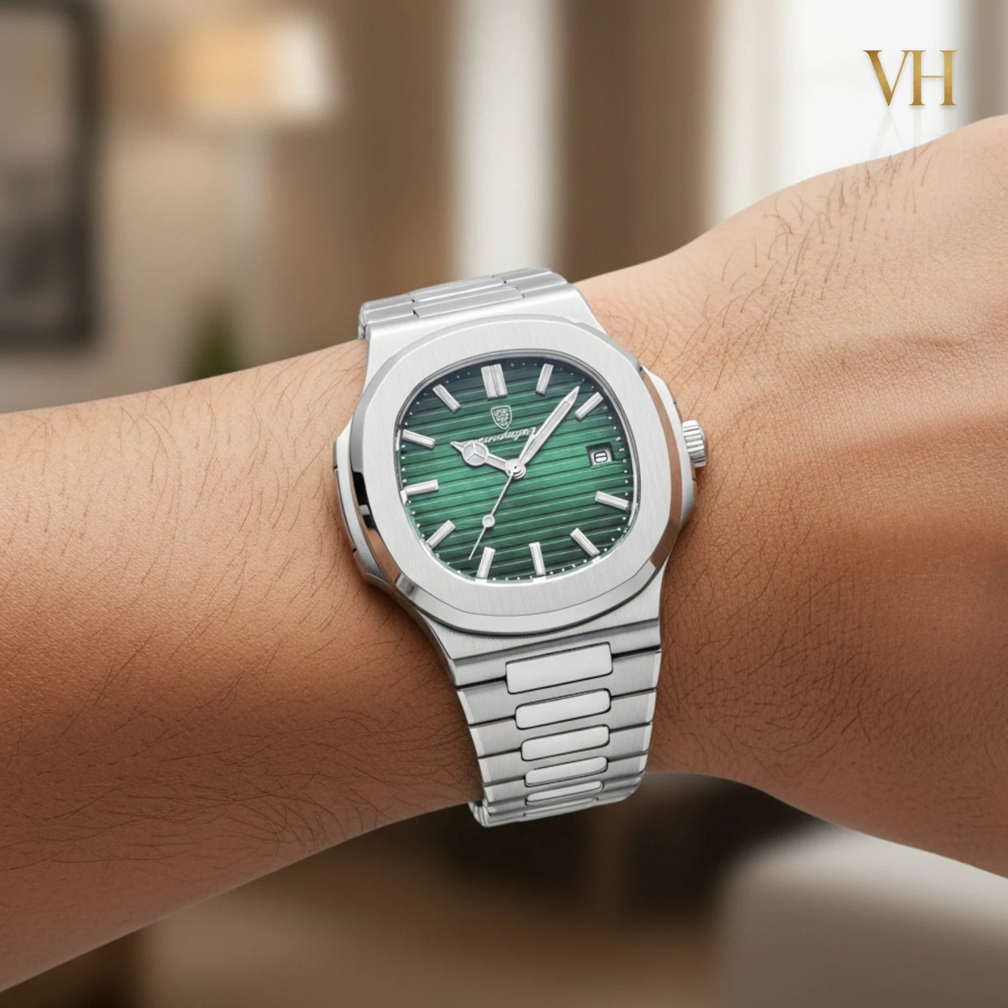Poedagar Horizon® Emerald 44mm