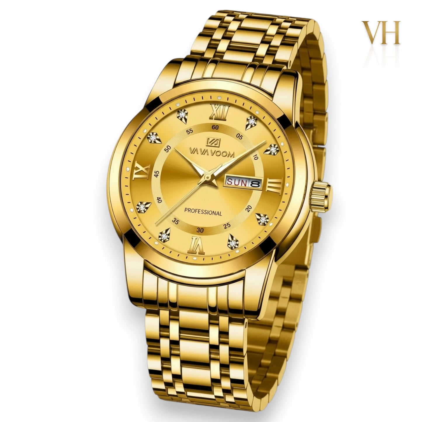 VA VA VOOM True Trust Full Gold Prestige 44mm