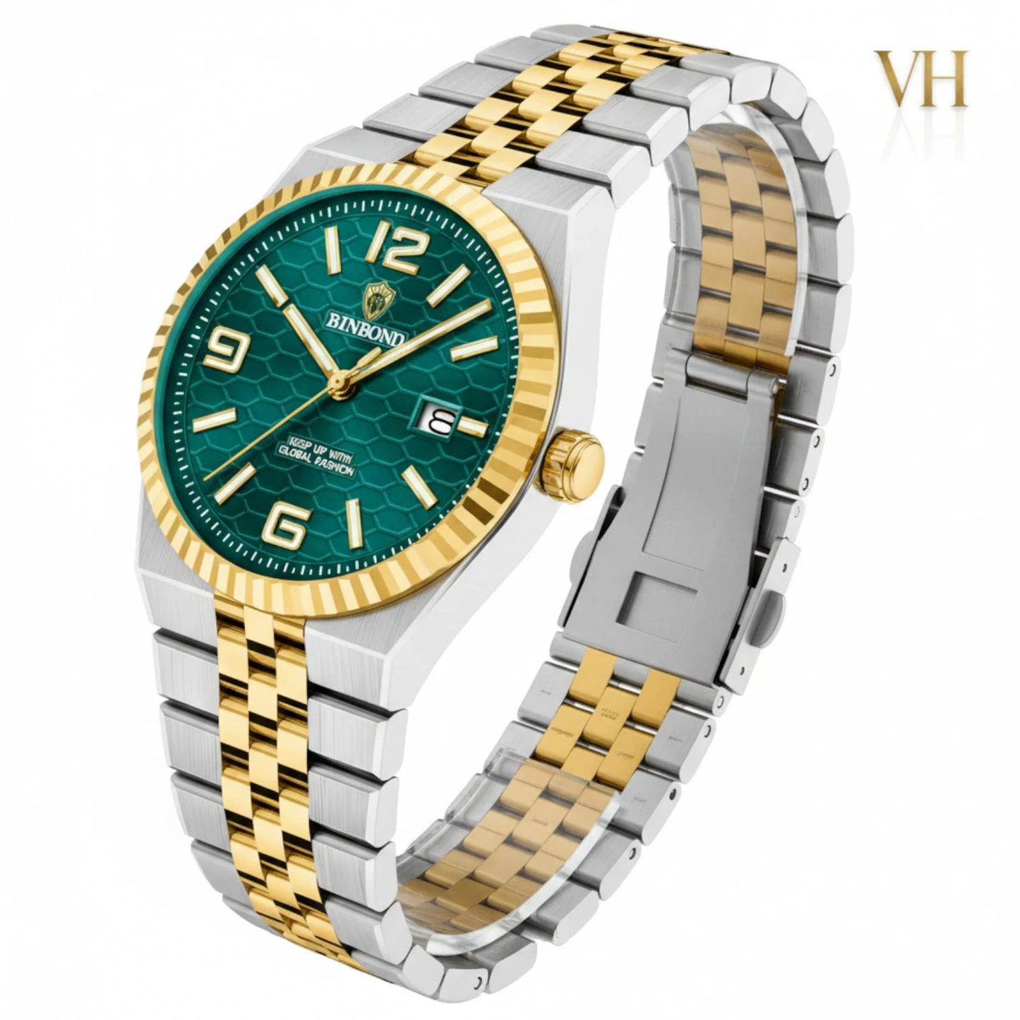 Bin Bond Imperium® Green Dial Two Tone 44mm
