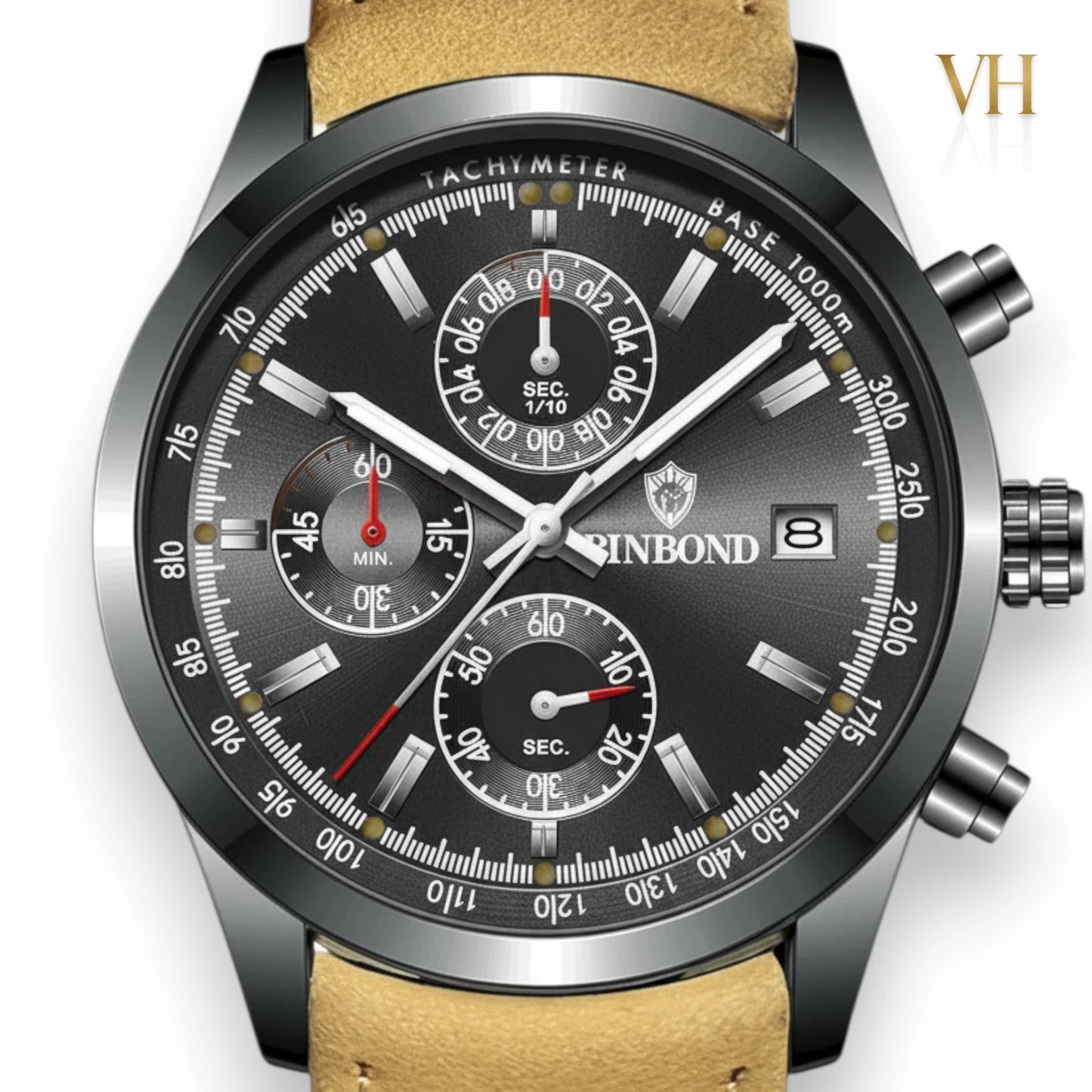 Bin Bond Endurance® Ash Black 44mm