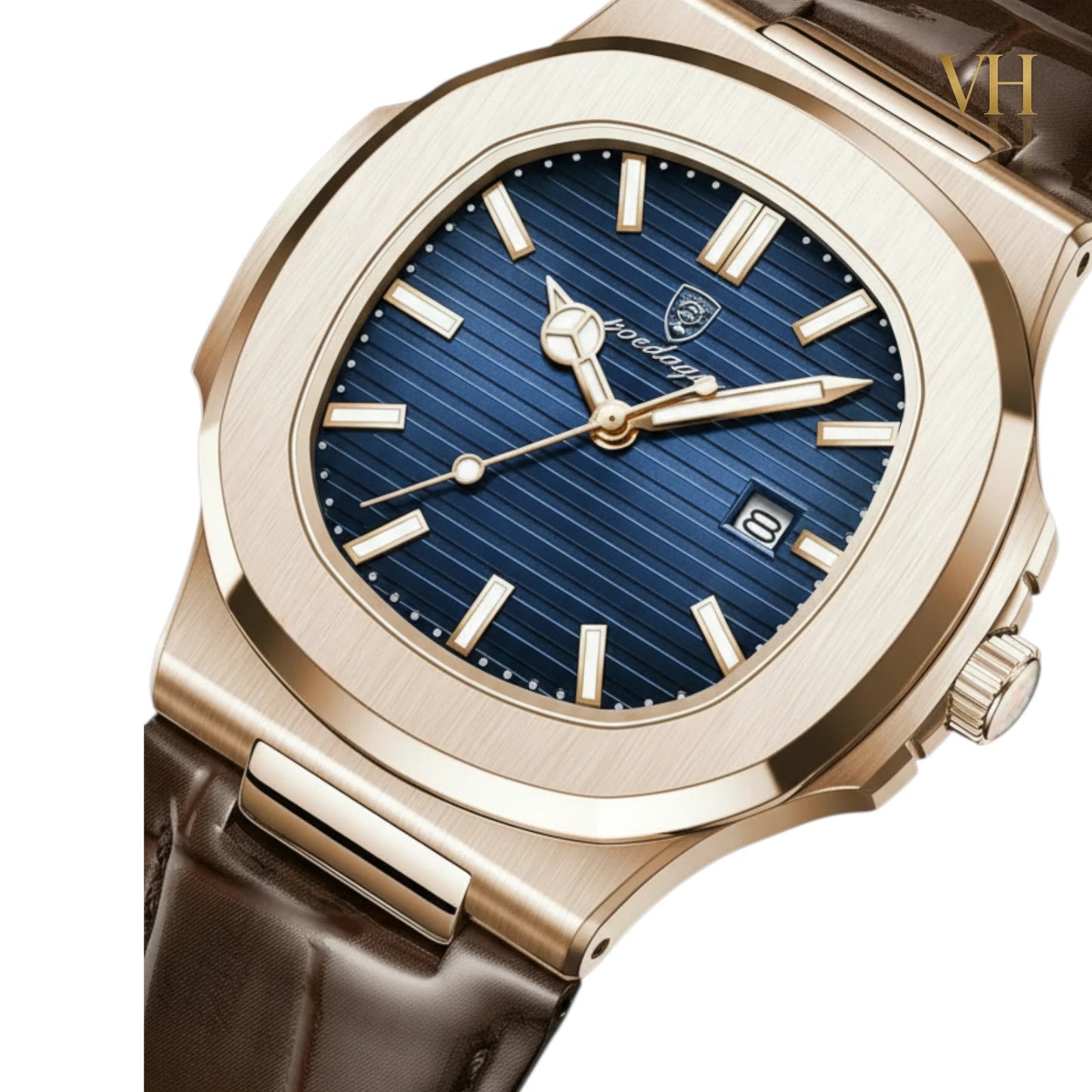 Poedagar Sovereigh® Sapphire Gold 44mm