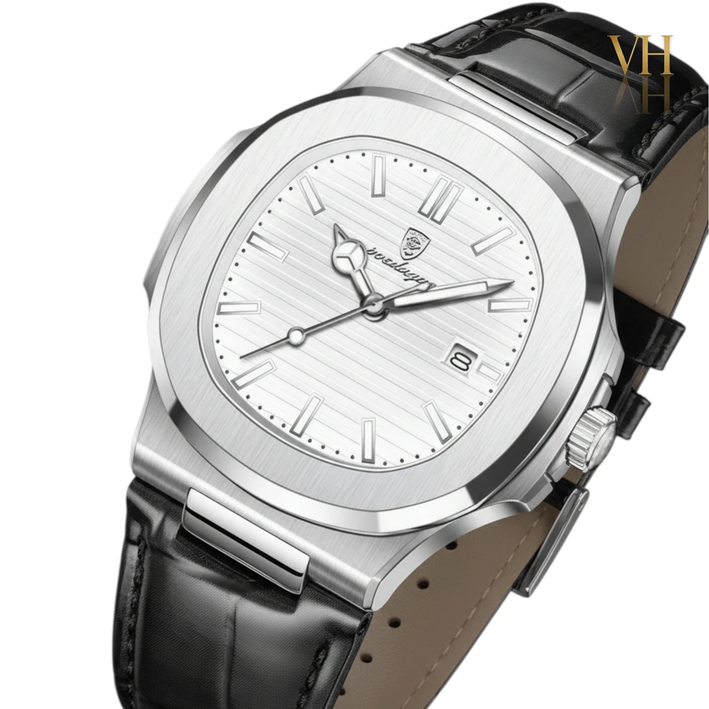 Poedagar Sovereigh® Platinum Frost 44mm