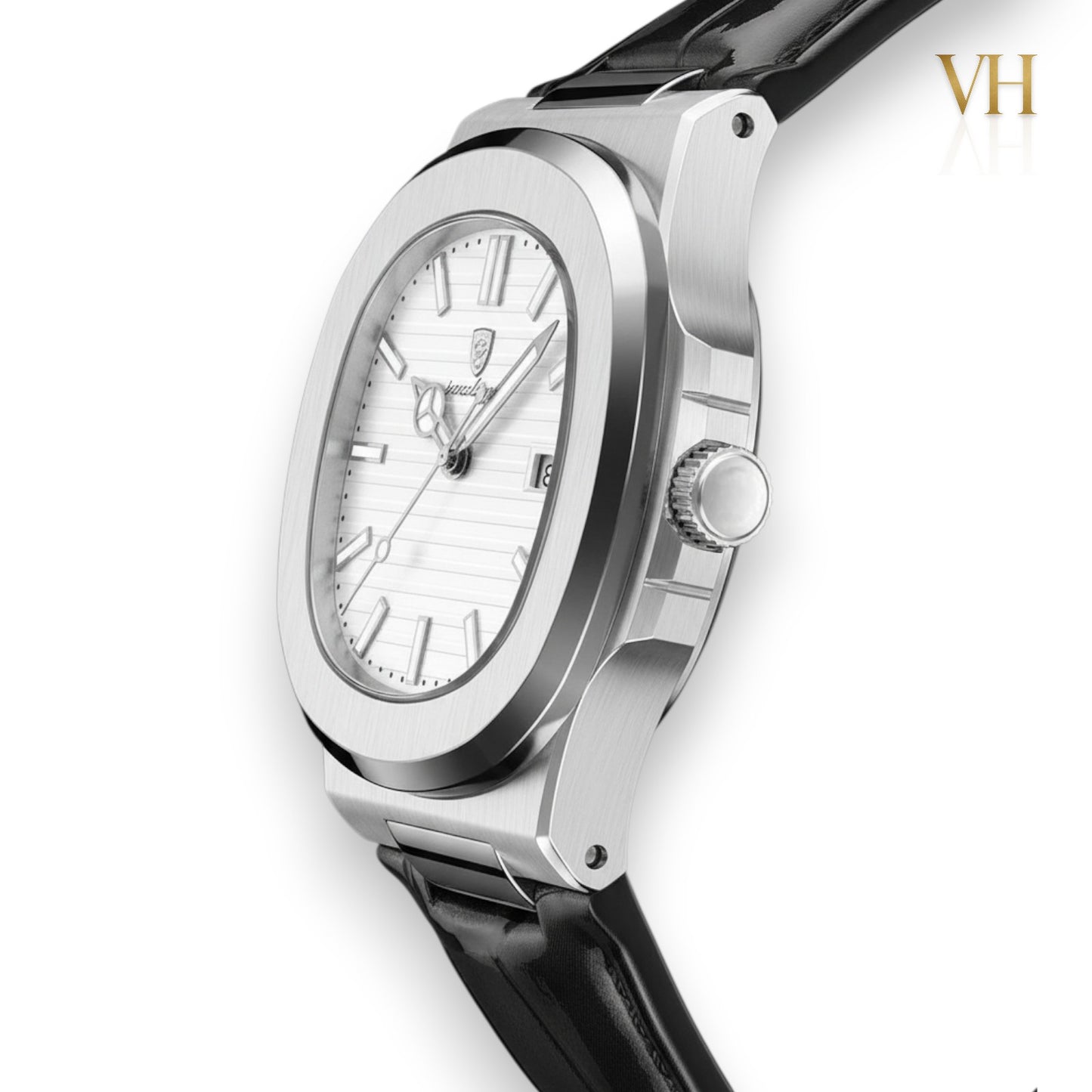 Poedagar Sovereigh® Platinum Frost 44mm