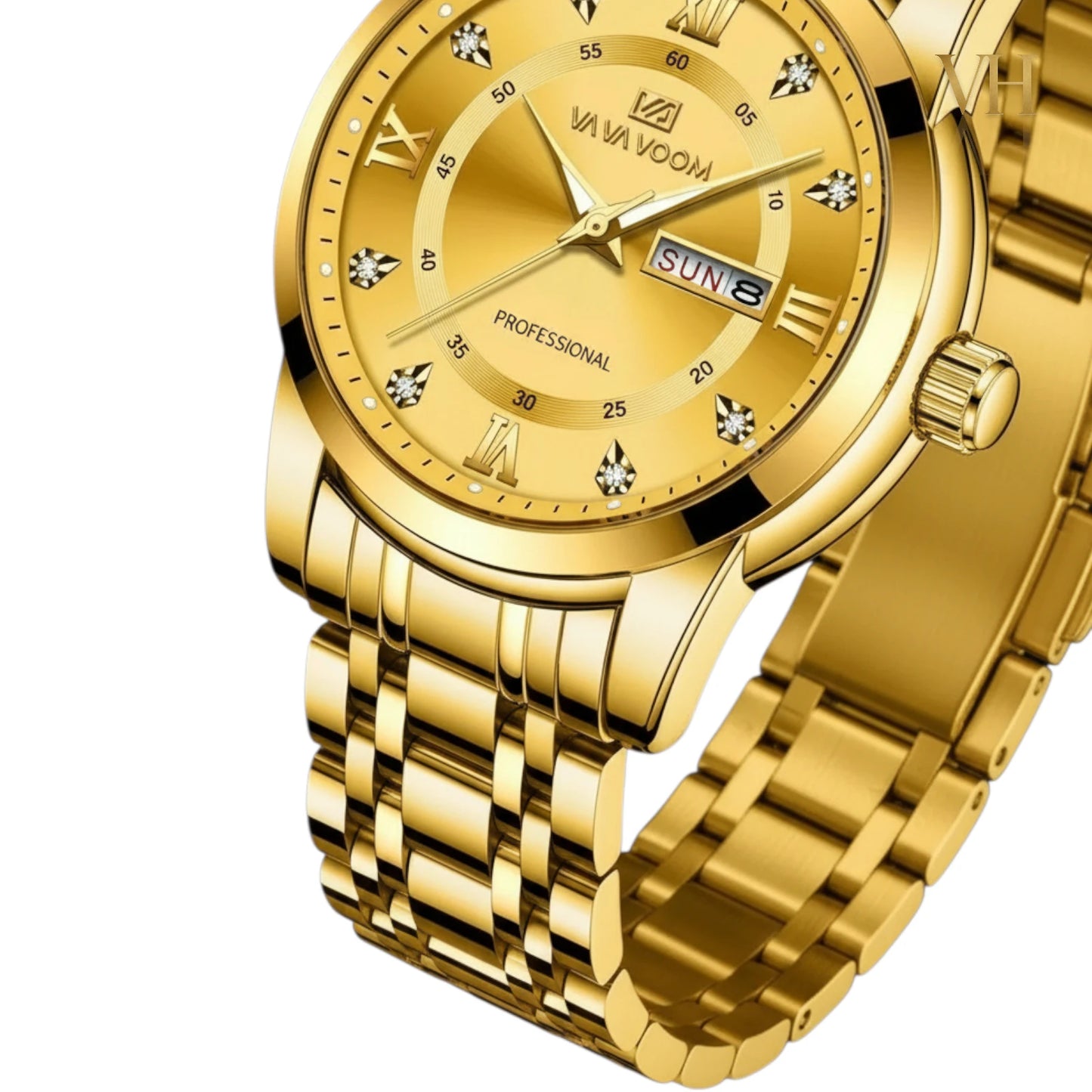 VA VA VOOM True Trust Full Gold Prestige 44mm