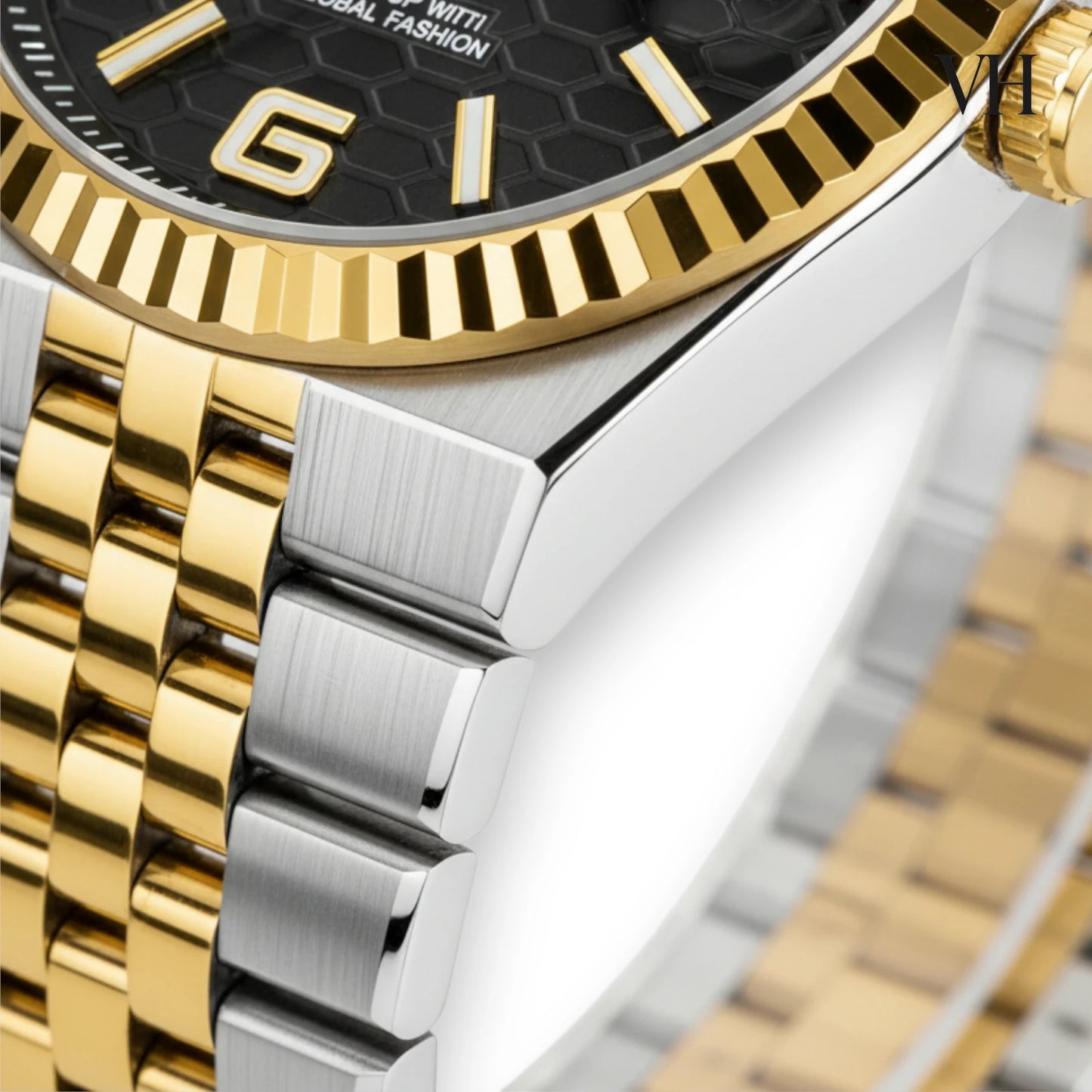 Bin Bond Imperium® Black Dial Two Tone 44mm