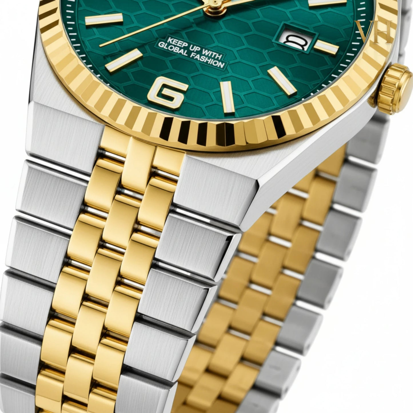 Bin Bond Imperium® Green Dial Two Tone 44mm