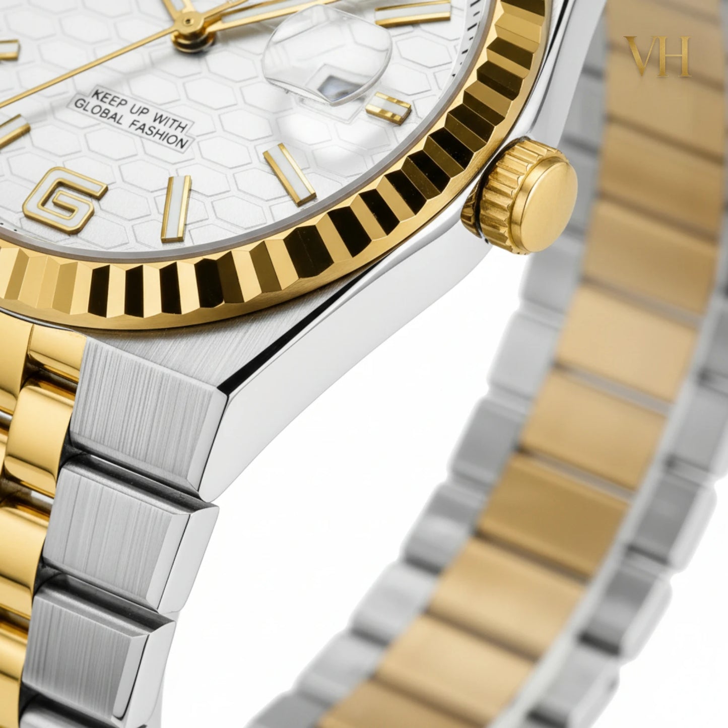 Bin Bond Imperium® Silver Dial Two Tone 44mm