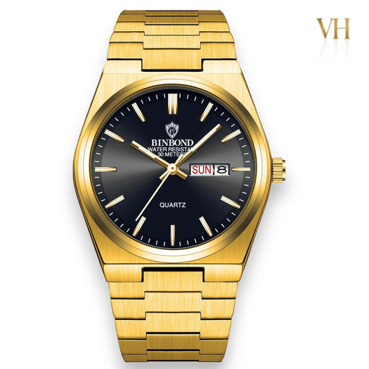 Bin Bond Continnum® Gold Black Dial 44mm