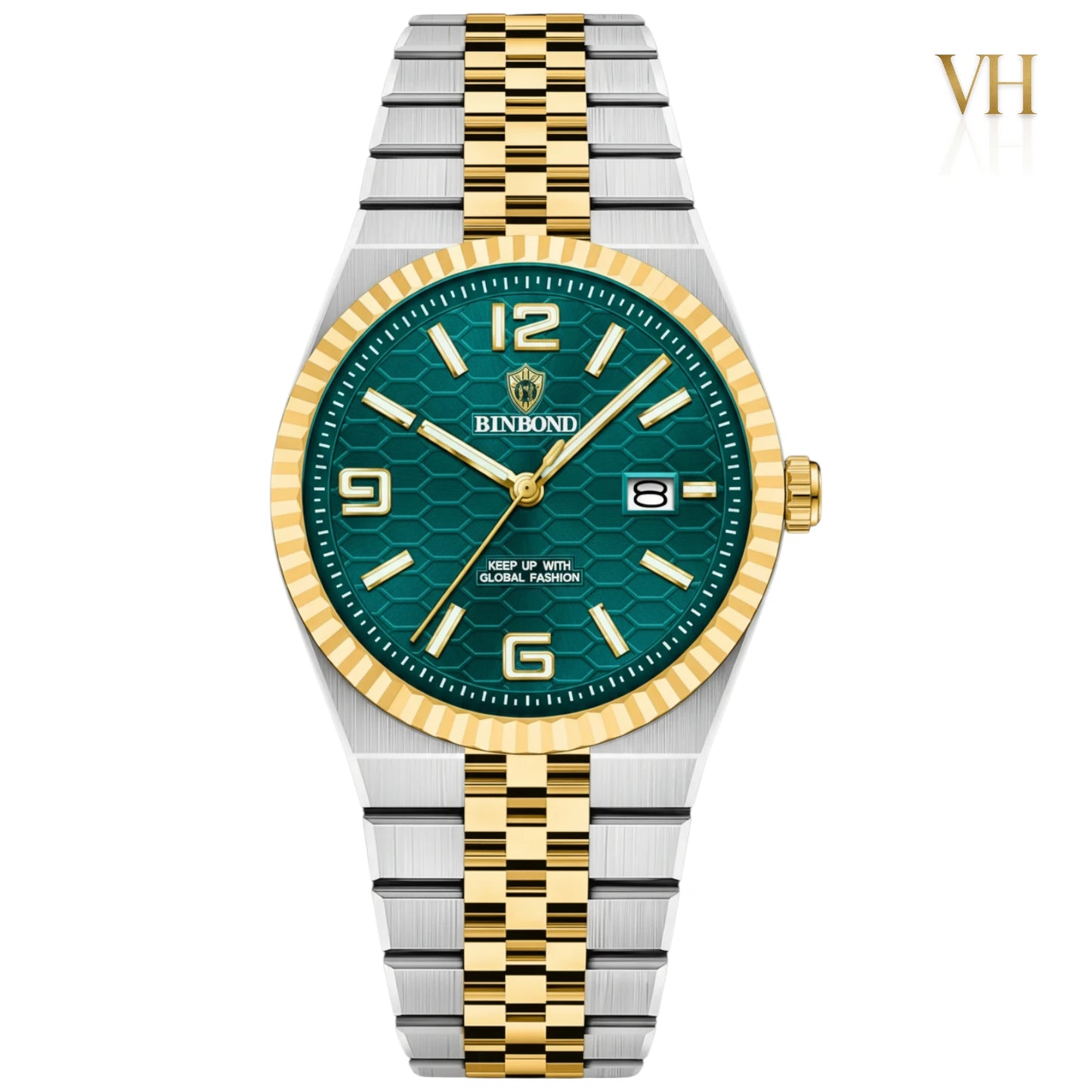 Bin Bond Imperium® Green Dial Two Tone 44mm