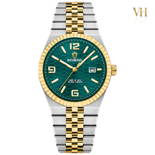 Bin Bond Imperium® Green Dial Two Tone 44mm