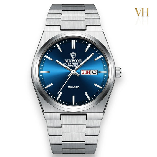 Bin Bond Continuum® Silver Blue Dial 44mm