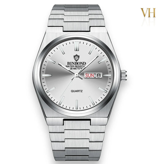 Bin Bond Continuum® Silver Silver Dial 44mm