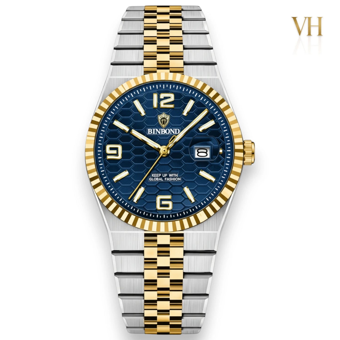Bin Bond Imperium® Blue Dial Two Tone 44mm