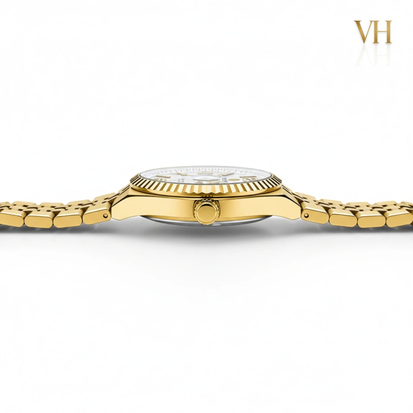 Bin Bond Imperium® Silver Dial Gold 44mm