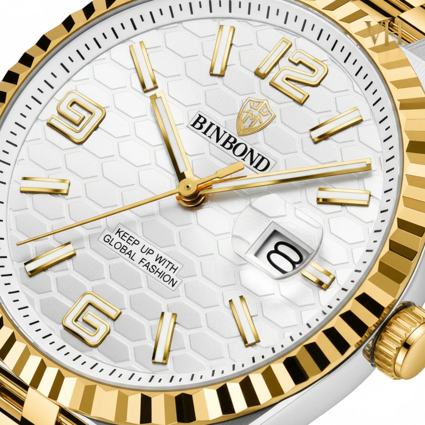 Bin Bond Imperium® Silver Dial Two Tone 44mm