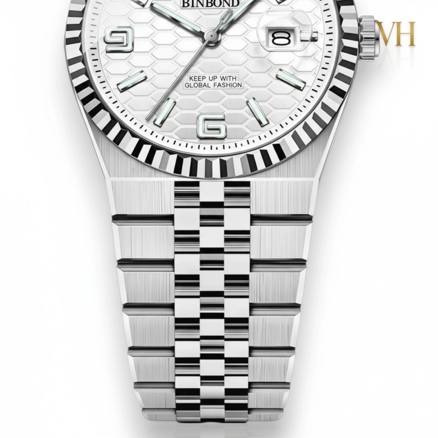 Bin Bond Imperium® Silver Dial Silver 44mm