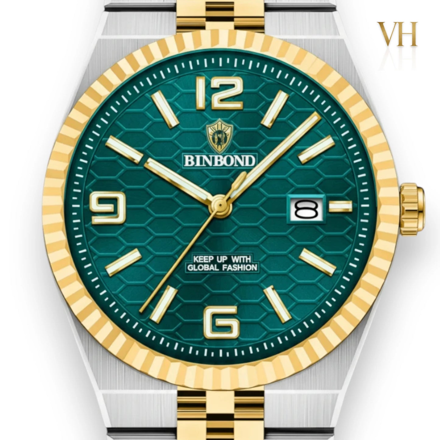 Bin Bond Imperium® Green Dial Two Tone 44mm